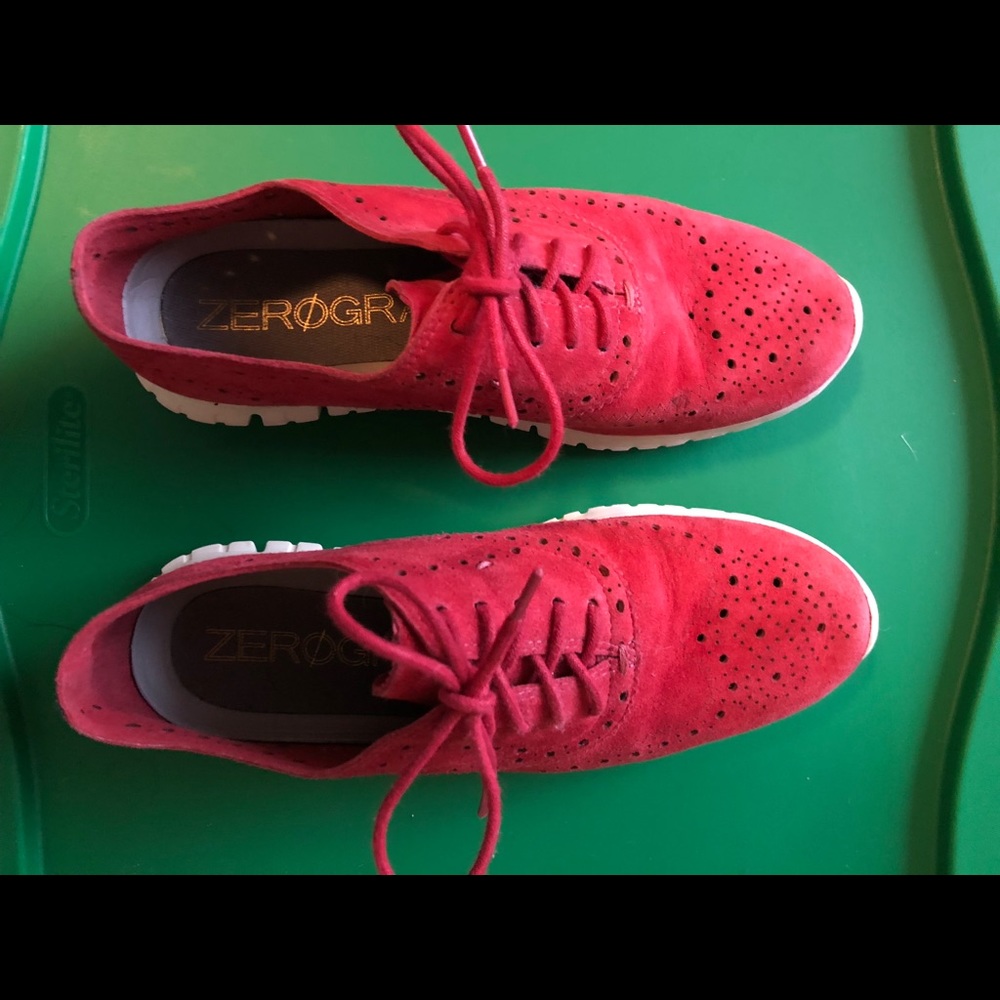 Cole Haan zerogrand suede Oxford shoes